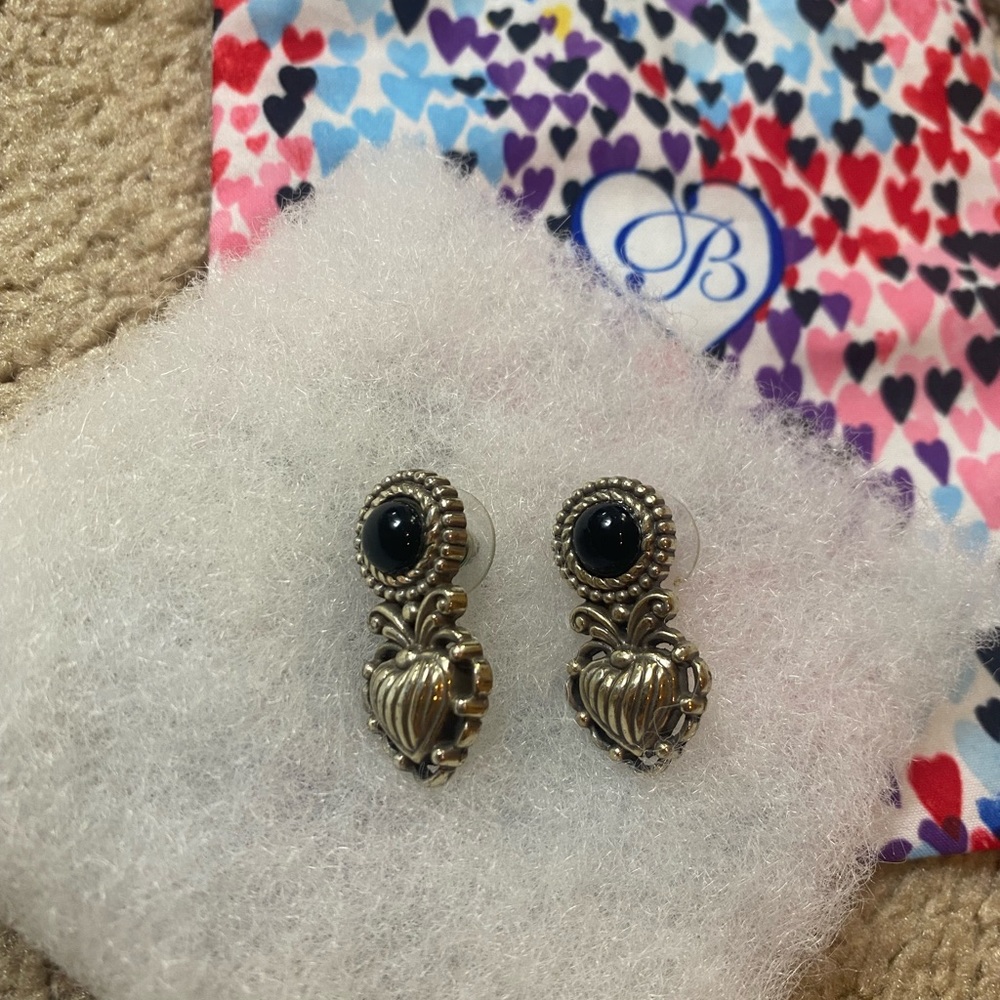 BRIGHTON Classic heart posts - 1” in length.